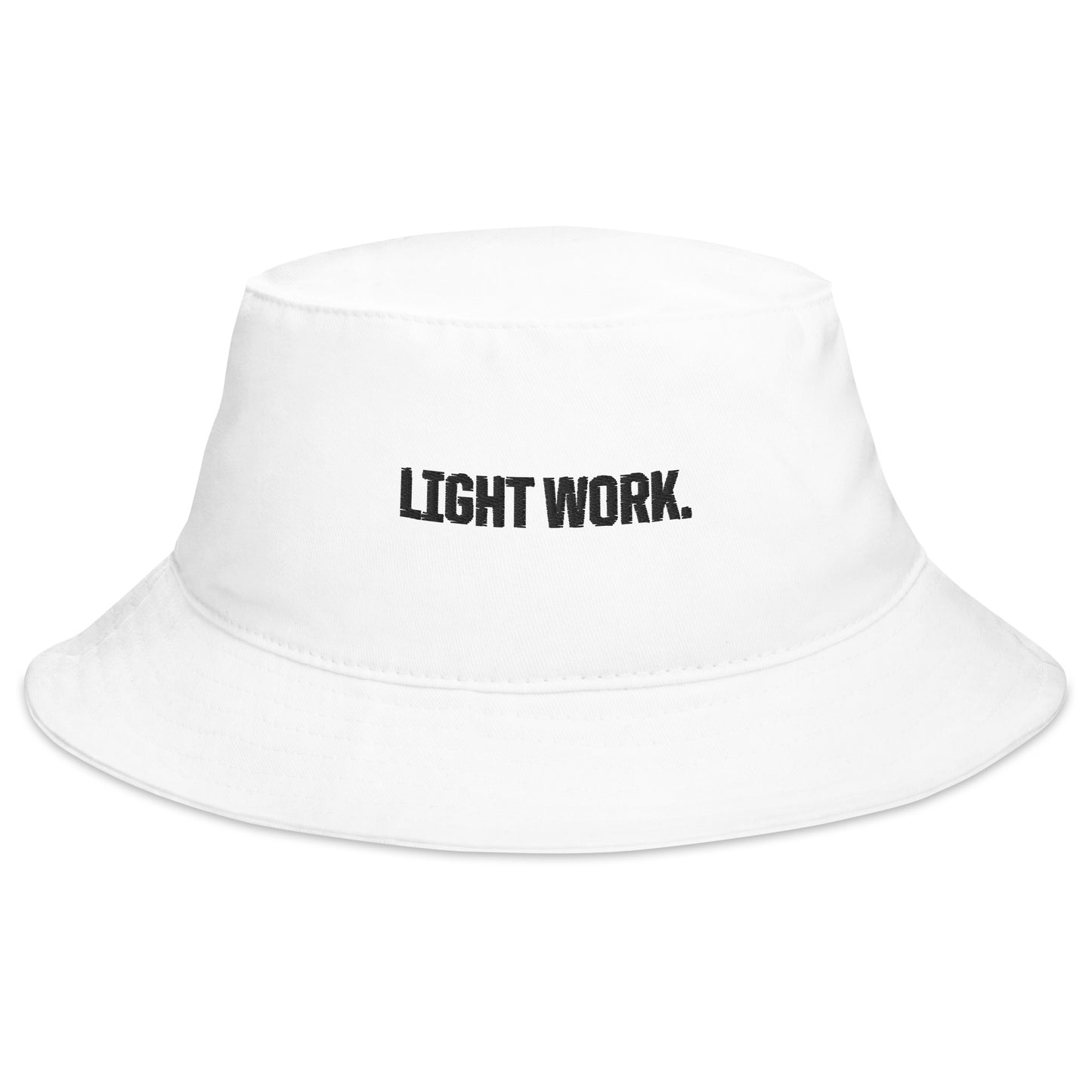 LW BLACK LOGO BUCKET HAT