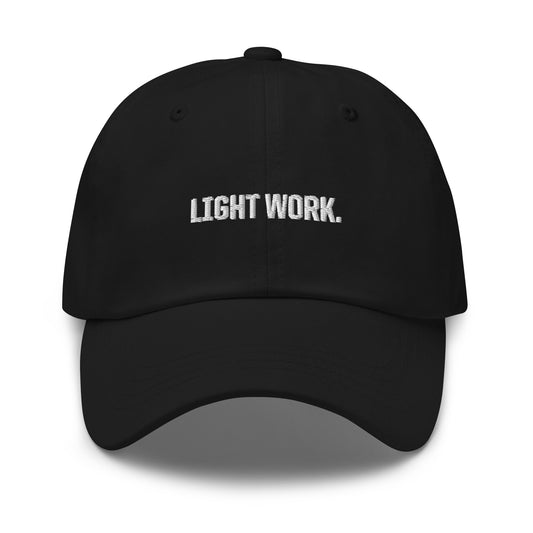 LW WHITE LOGO DAD HAT
