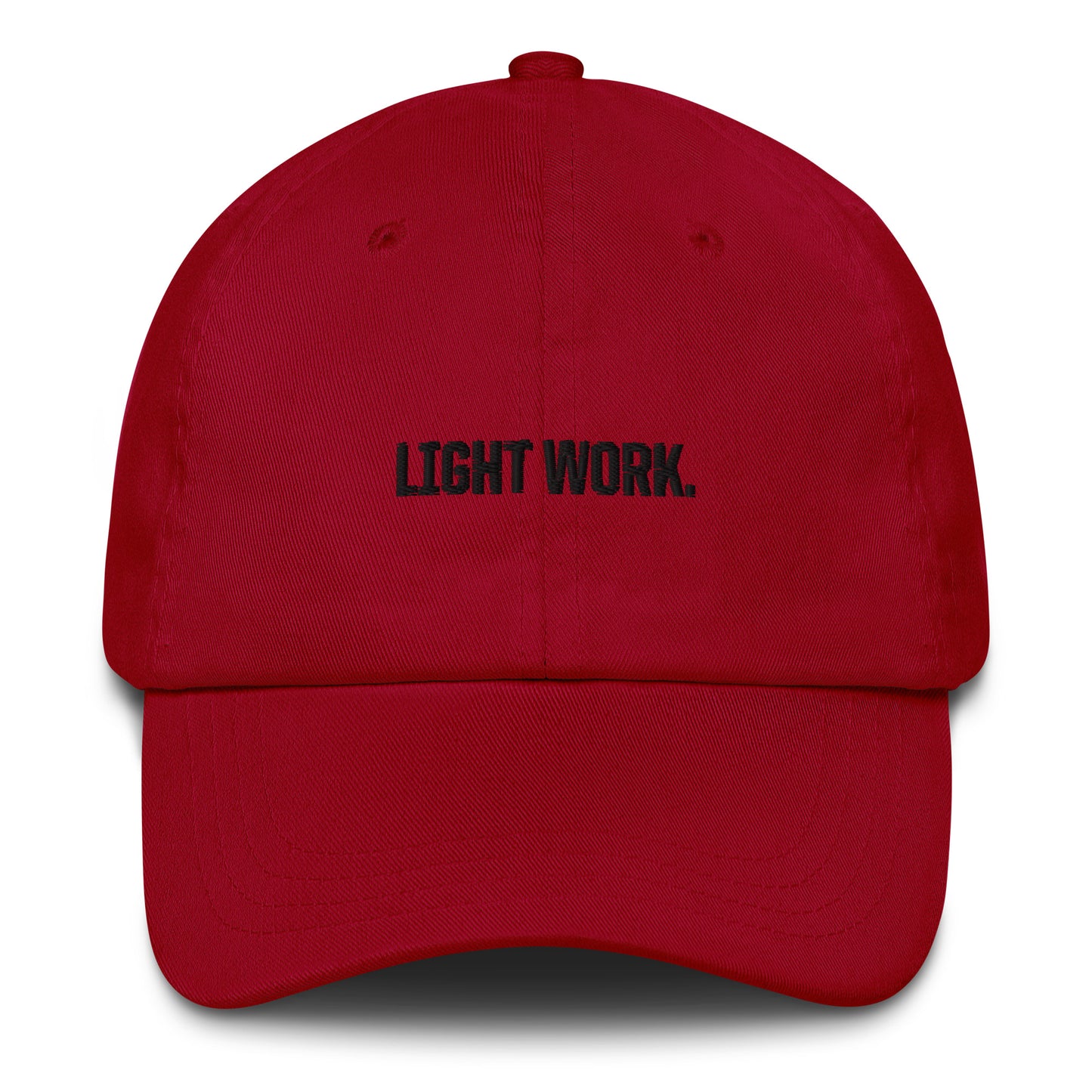 LW BLACK LOGO DAD HAT