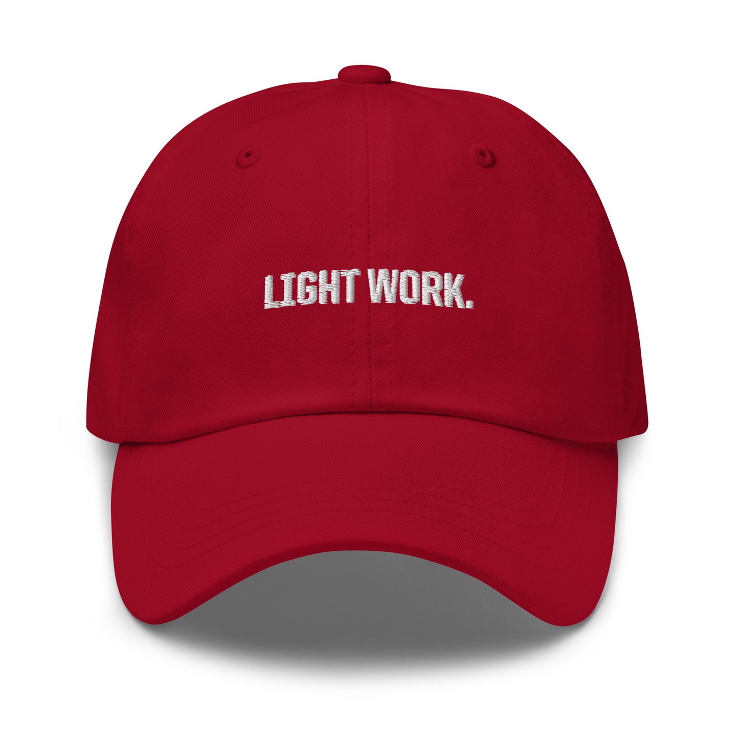 LW WHITE LOGO DAD HAT