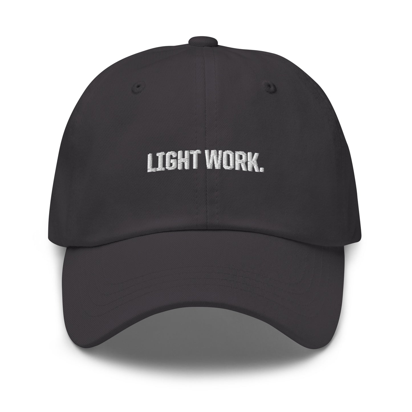 LW WHITE LOGO DAD HAT
