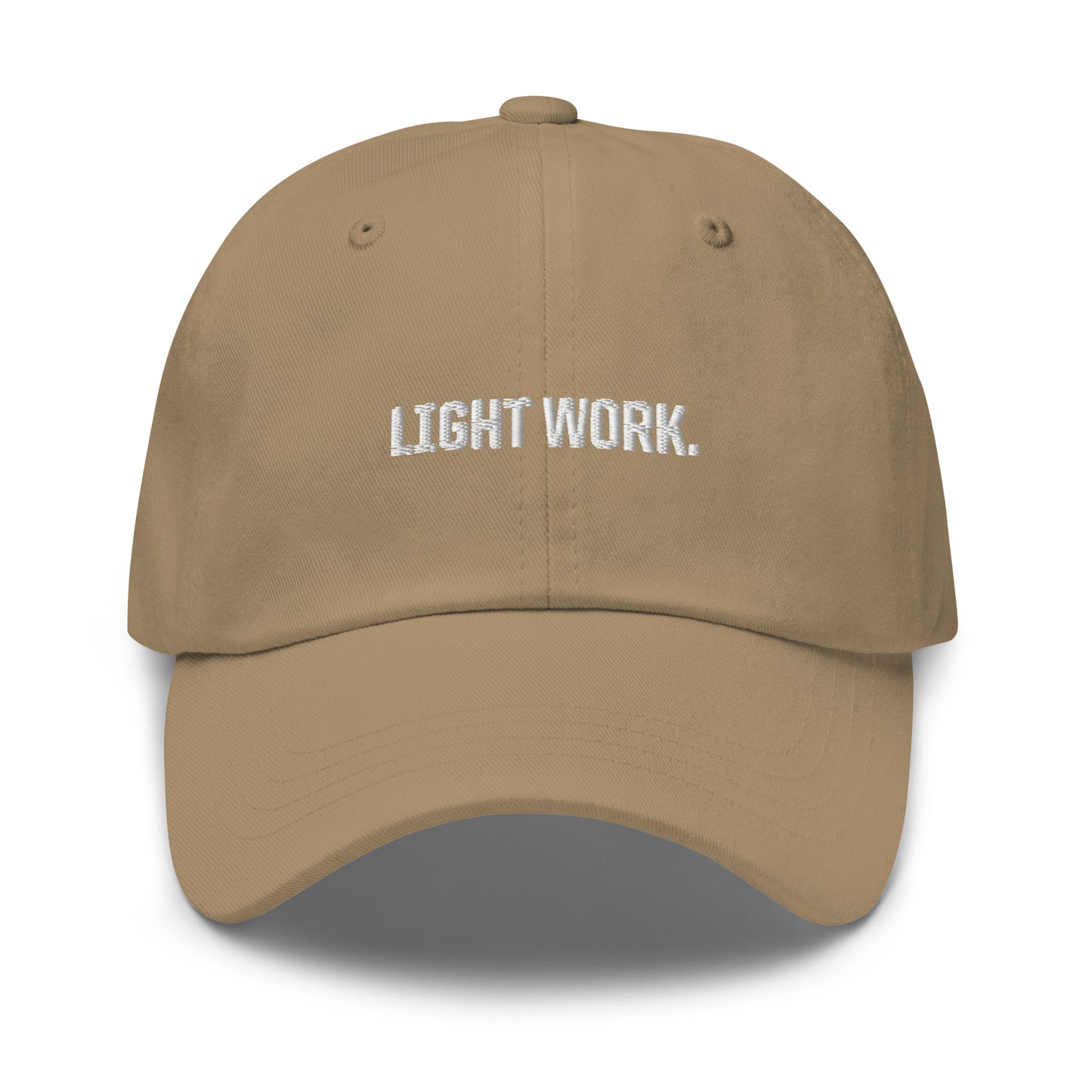 LW WHITE LOGO DAD HAT