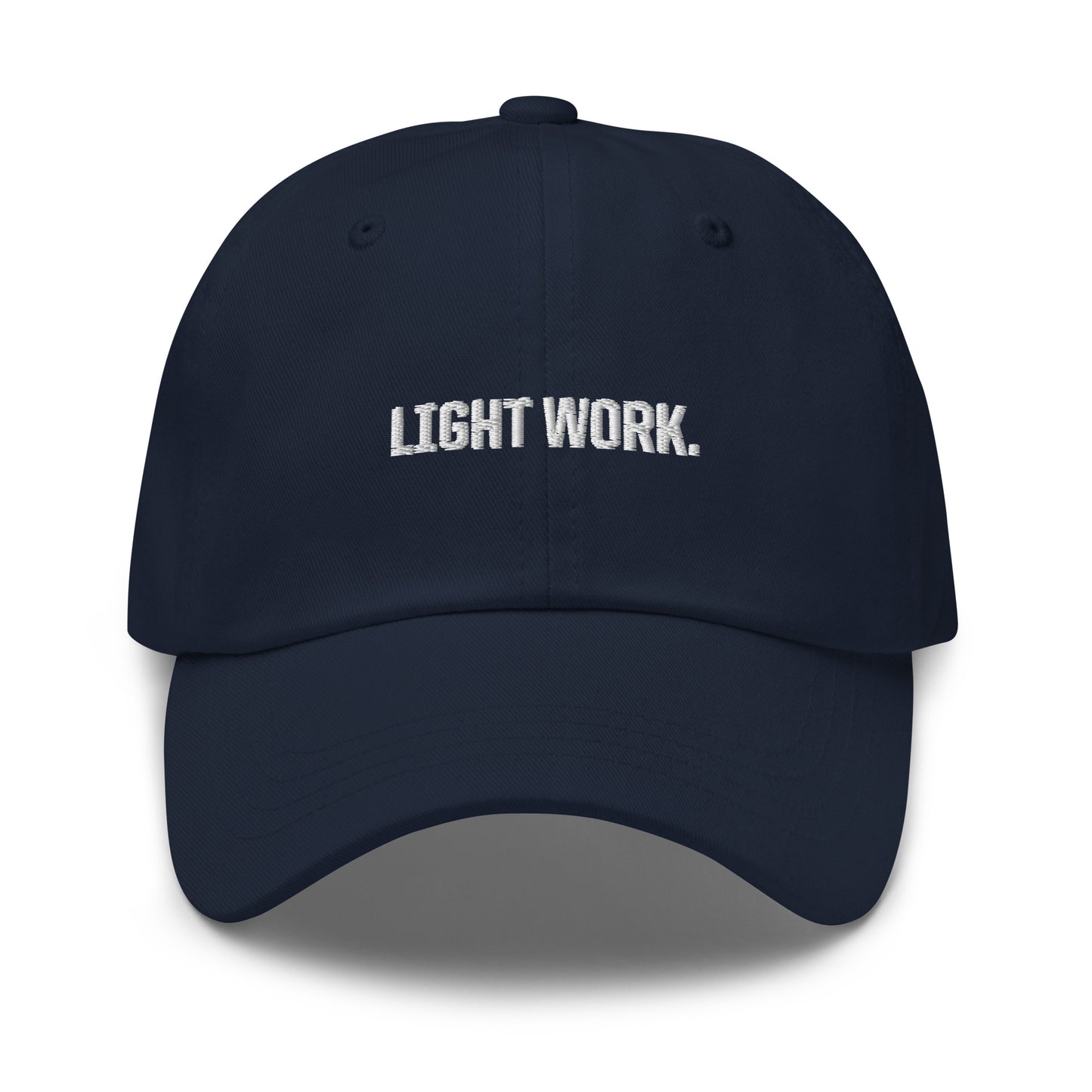 LW WHITE LOGO DAD HAT
