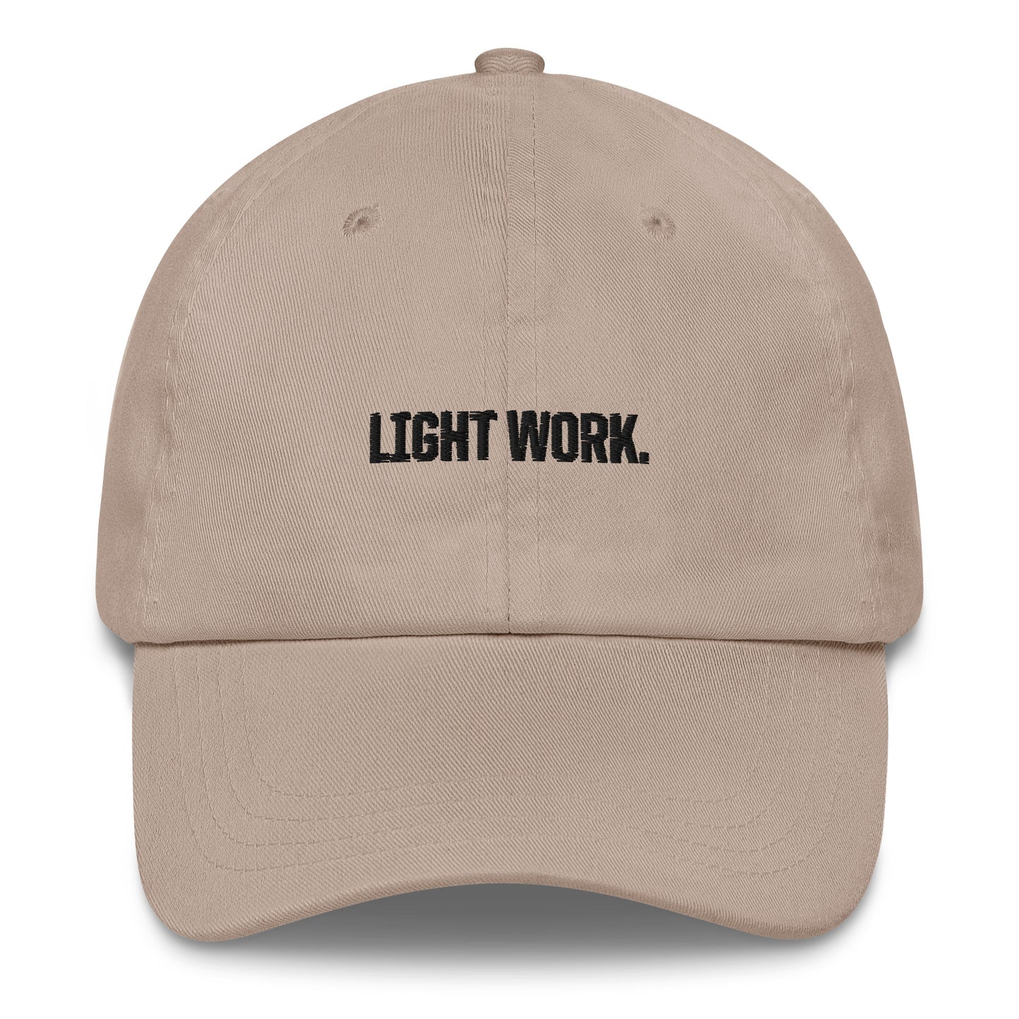LW BLACK LOGO DAD HAT