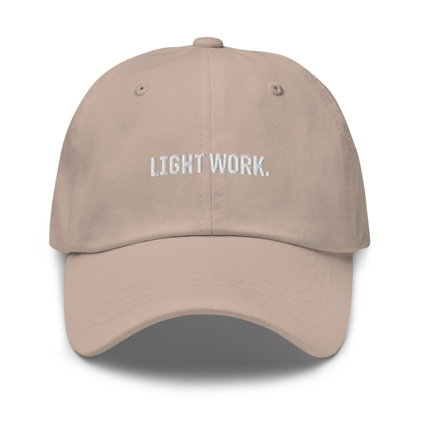 LW WHITE LOGO DAD HAT
