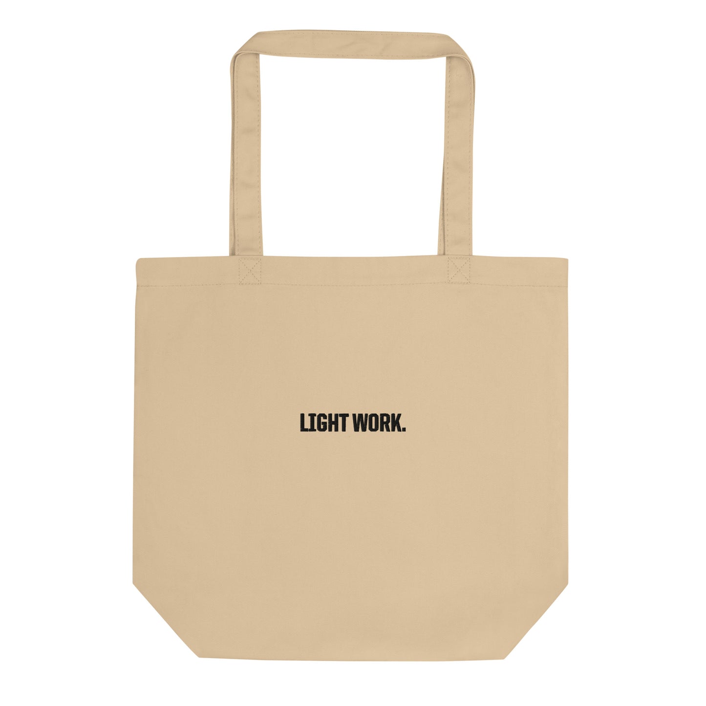 LW BLACK LOGO TOTE BAG