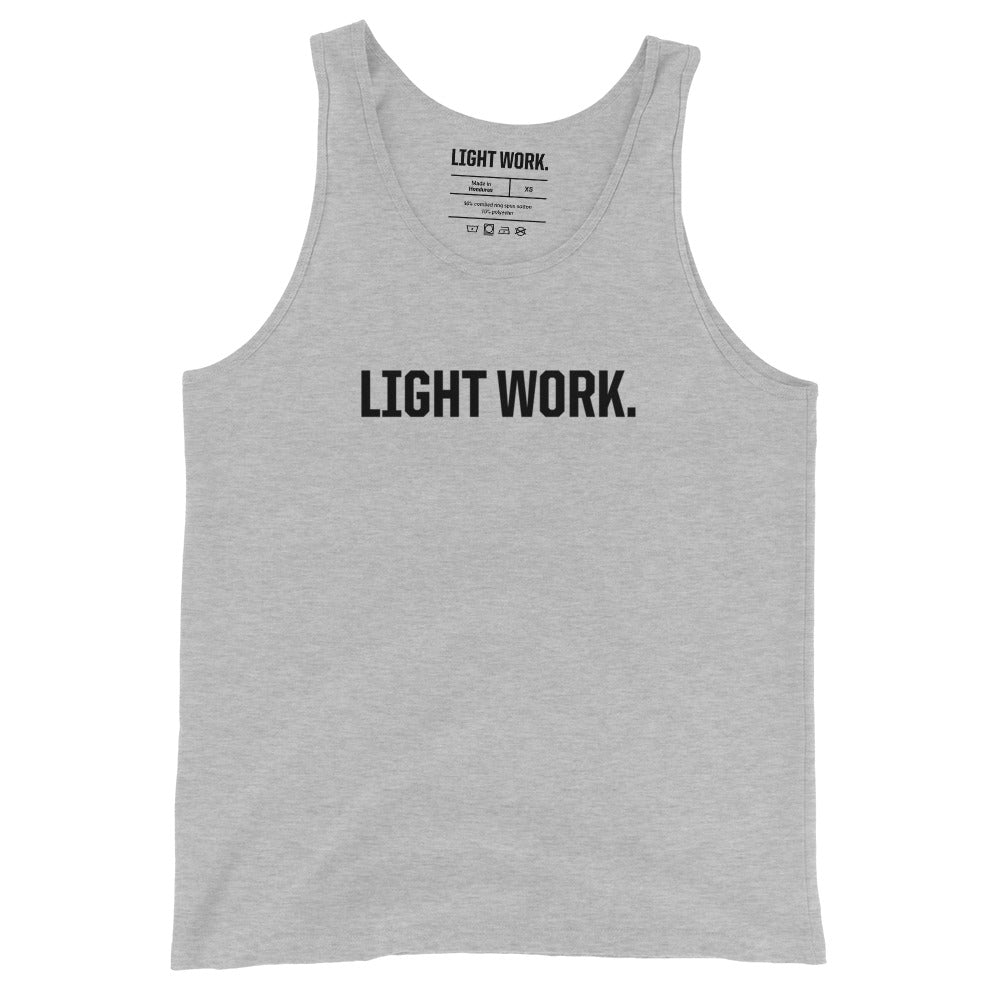 LW BLACK LOGO MEN'S TANK TOP