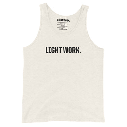 LW BLACK LOGO MEN'S TANK TOP