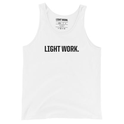 LW BLACK LOGO MEN'S TANK TOP