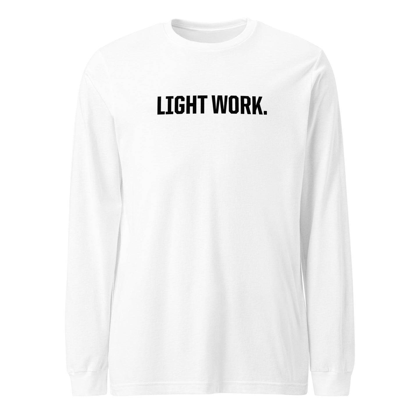 LW BLACK LOGO UNISEX LONG SLEEVE