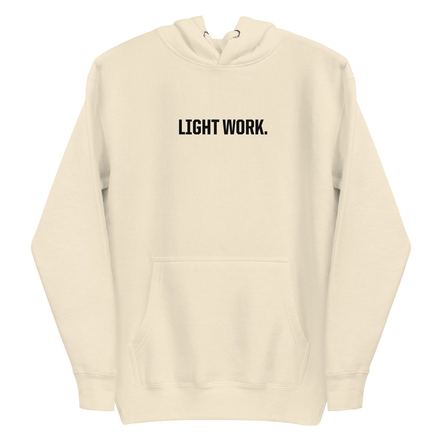 LW BLACK LOGO UNISEX HOODIE