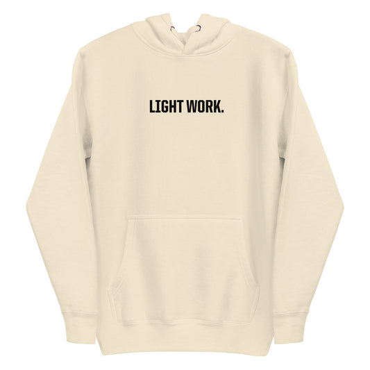 LW BLACK LOGO UNISEX HOODIE