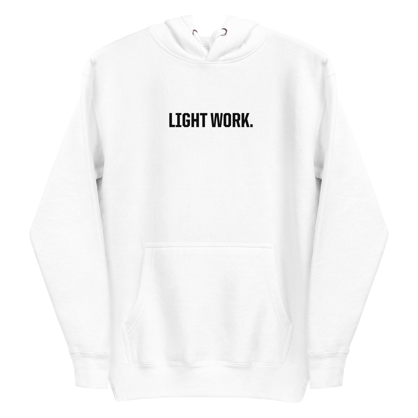 LW BLACK LOGO UNISEX HOODIE